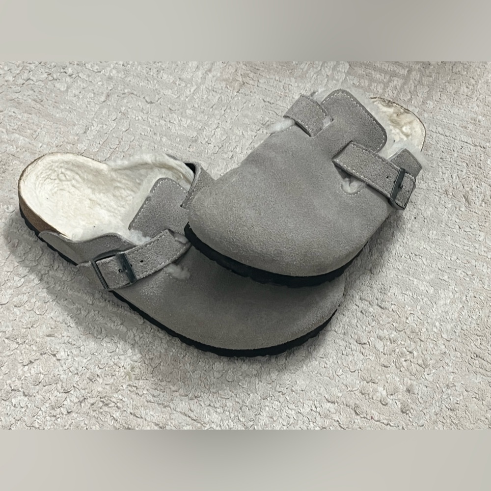 Birkenstock Boston Shearling Clogs
